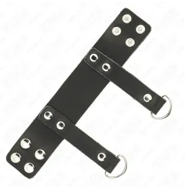 KINK - PENIS RING WITH D SHAPE RINGS 18.5 X 3.3 CM